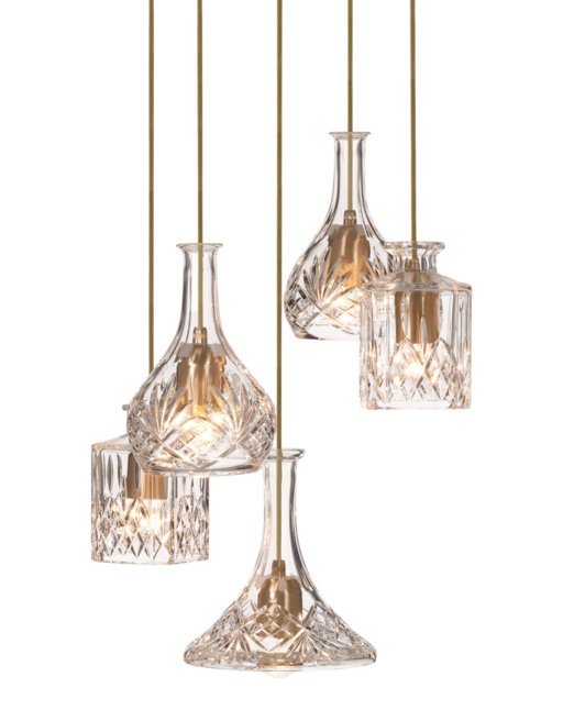 Decanterlight LED Multi-Light Pendant by Lee Broom